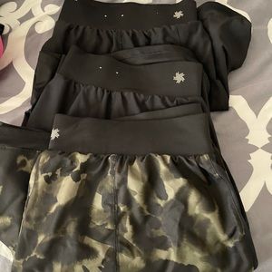 Athletic shorts lot of 3